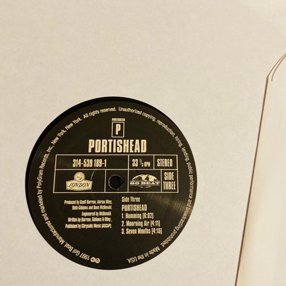 1997 Portishead | Portishead : 2x LP Vinyl Album #314-539189-1 ; NM Condition - Picture 4 of 5